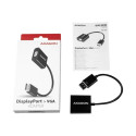 AXAGON RVD-VGN DisplayPort auf VGA Adapter WUXGA - schwarz