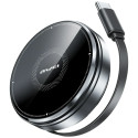 induktsioonlaadija 3-in-1 AWEI W27 15W USB-C kaabliga kiirlaadimine must