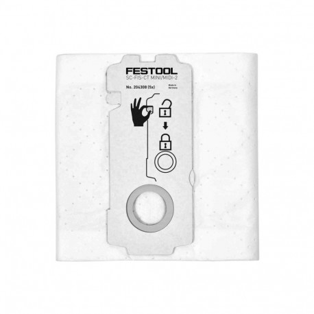 Filter bag FESTOOL Selfclean SC-FIS-CT MINI/MIDI-2/5/CT15