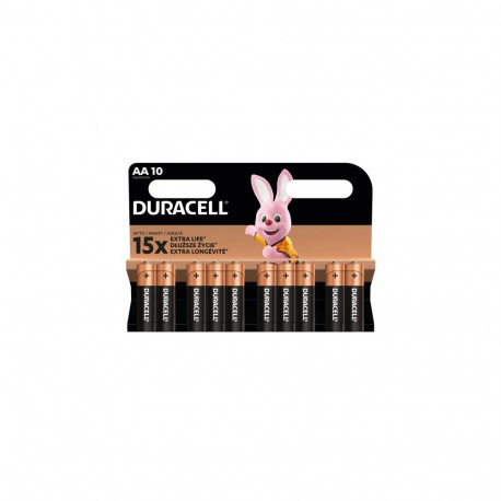 Duracell MN 1500 Basic AA (LR6) Blister Pack 10pcs
