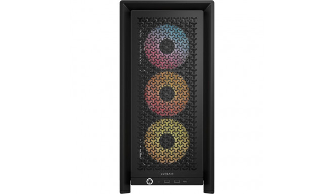 Corsair PC Case | Frame 4000D RS ARGB Modular | Mid-Tower | Black