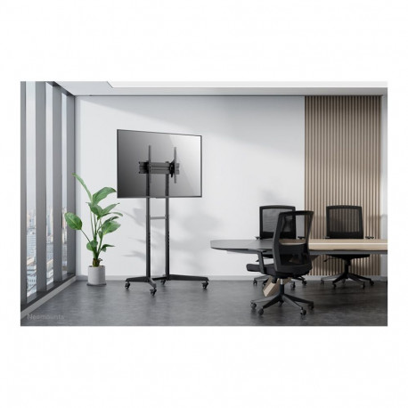 Neomounts Floor stand | FL50-540BL1 TV trolley | Adjustable Height, Tilt | 37-70 " | Maximum weight 