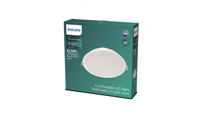 PHILIPS MESON süvistatav LED-paneel, 23.5 W, 3000 K, 2450 lm, ø21.5 cm