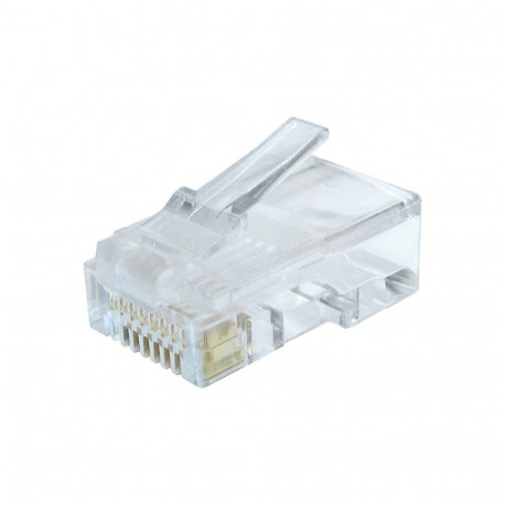 Cablexpert | modulaarpistik (adapter) 8P8C tahkele CAT6 LAN-kaablile, 10 tk kotis
