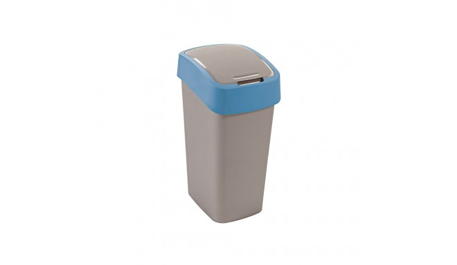 Curver Flip Bin prügikast 45L hõbedane/sinine 0802172734