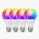Nanoleaf Essentials nutikas A60 pirn Matter WiFi 900 lm 2700-6500K, 4 tk komplekt | E27 | 9 W | RGBC