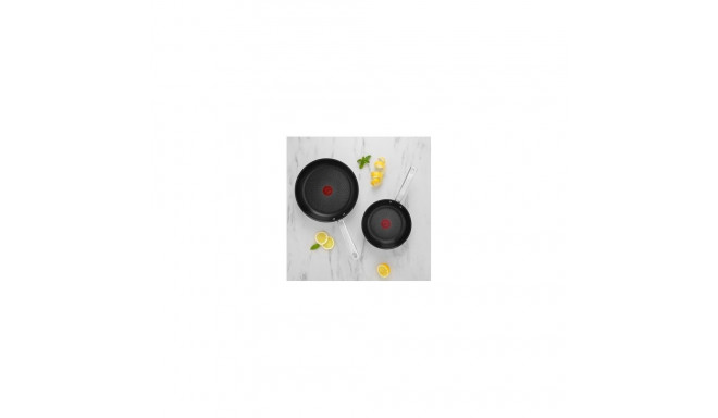 TEFAL INTUITION pan set, aluminum, suitable for induction cooker, ø 20 cm, ø 26 cm