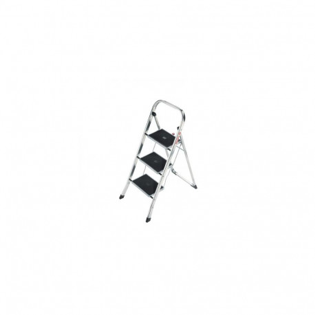Folding step bench K70 StandardLine | aluminum | 3 steps, safety handle