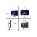 PHILIPS 27B2U4601/00 27-tolline IPS QHD 120Hz 350 cd/m2 4ms HDMI 2.0 DP USB-C 3.2 HUB USB pööratav k