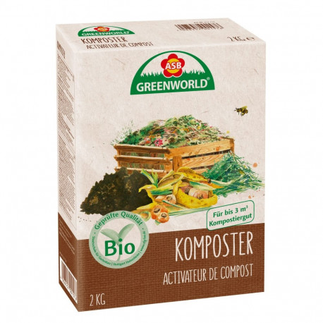 Biojäätmete komposteerimise aktivaator ja kiirendaja 2kg