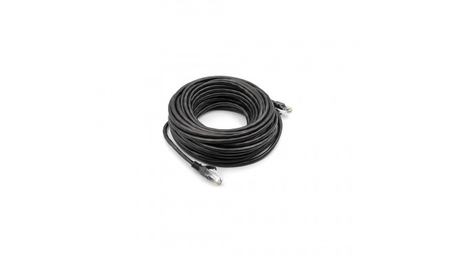 Cable Cat5E UTP, 15m, black