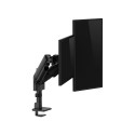 Neomounts DS65S-950BL2 Monitor arm 24-34" - gas spring - Topfix - multi-adjustable - 180°-stop
