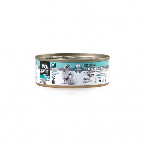 3COTY Chicken with duck Kidney care  - wet cat food - 80g