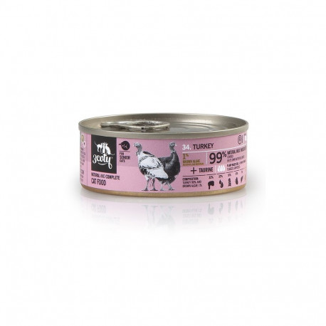 3COTY Turkey Senior - wet cat food - 80g