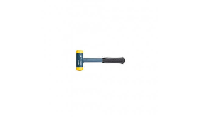 Dead blow hammer with medium hard head