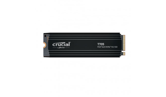 SSD M.2 4TB Crucial T705 NVMe PCIe 5.0 x 4 jahutusribaga