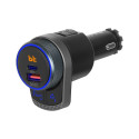 Car FM transmitter with bluetooth function.