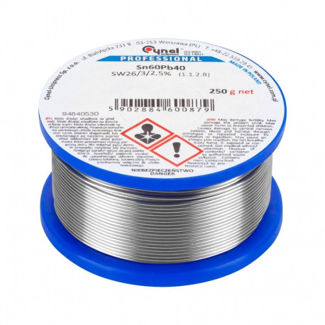 Tina 1,2mm/250g Sn60Pb40 CYNEL