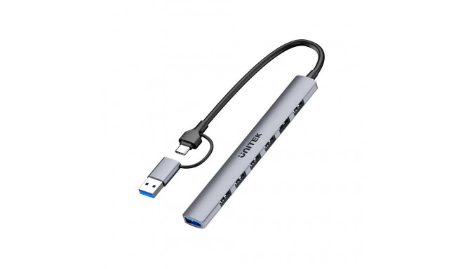 Unitek H1209AGY01 USB-A 5Gbps 7in1 USB hub
