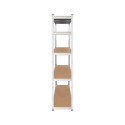 Rebel RB-1250 metall hoiuriiul kapp riiulid 175kg x5 180x90x40cm tsingitud kokkupandav MDF