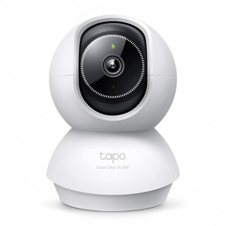 TP-Link Tapo Pan/Tilt AI Home Security Wi-Fi Camera SPEC: 3K 5MP (2880×1620), 2.4 GHz, Horizontal 36