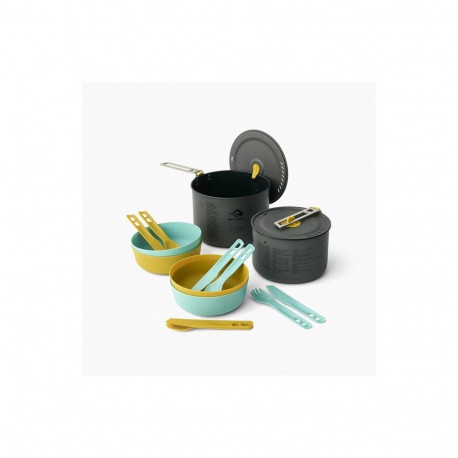 Sea to Summit Frontier UL Two Pot Cook Set 4P kokkupandav nõudekomplekt