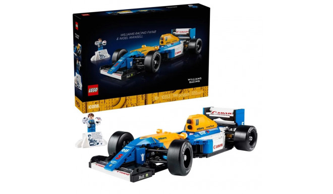 LEGO ICONS 10353 Williams Racing FW14B ja Nigel Mansell