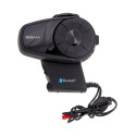 Sena 10S motorcycle intercom 4 channels 1600 m Black