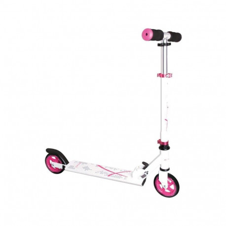 Muuwmi Aluminum Scooter 125mm white / pink - 347
