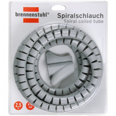 spiraalvoolik 2,5m Ø20mm jaemüügipakend, hall