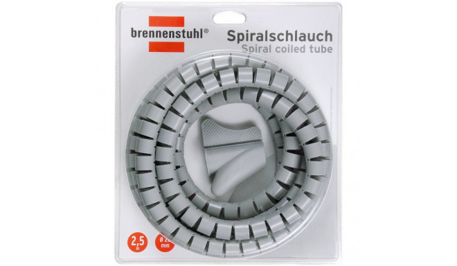 spiraalvoolik 2,5m Ø20mm jaemüügipakend, hall