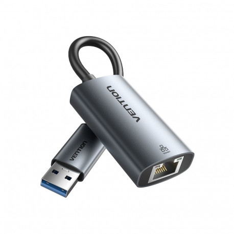 Adapter Vention USB-A + USB-C do Gigabit Ethernet 0.15m