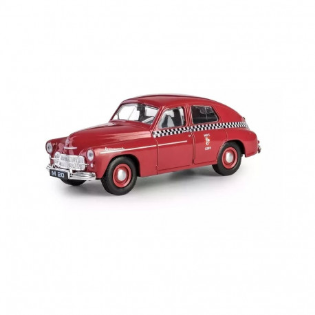 Warszawa M-20 kirsipunane 1:43