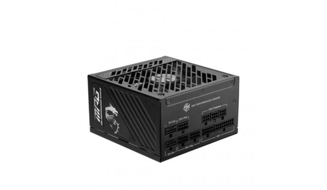 MSI Power Supply||MPG A1000GS PCIE5|1000 Watts|Efficiency 80 PLUS GOLD|MPGA1000GSPCIE5