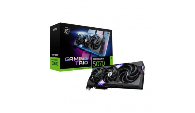 MSI Graphics Card||NVIDIA GeForce RTX 5070|12 GB|GDDR7|192 bit|PCIE 5.0 16x|Triple slot Fansink|1xHD