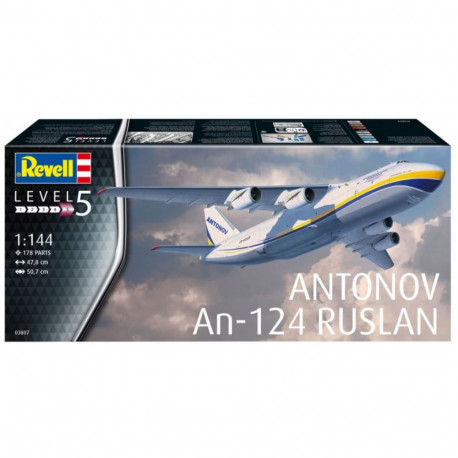 Plastikmudel Antonov An-124 Ruslan 1/144