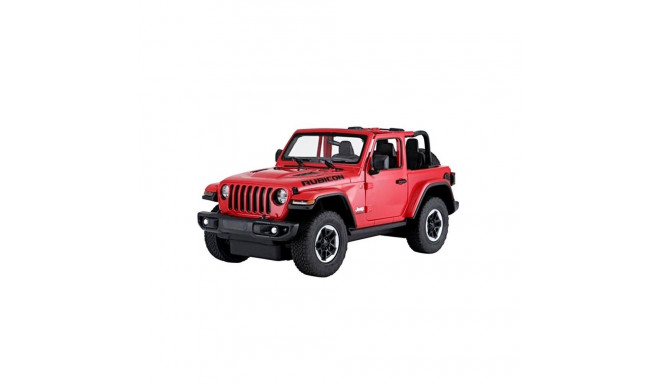 Auto R/C Jeep Wrangler Rubicon 1:14 Rastar punane