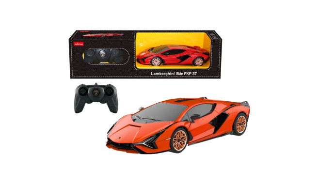 Auto RC 1:24 Rastar Lamborghini Sian Pomarańczowe