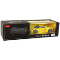 Auto R/C Porsche 918 1:24 Rastar Żółte