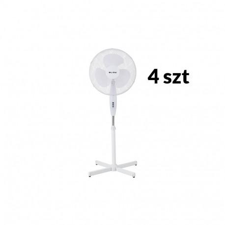 44-079# Wentylator stojący 16"/40cm 55w biały op. (4 tk.)