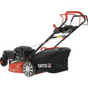 Trīsriteņu zāles pļāvējs YATO, YT-85545, 196 cm³, 53 cm pļaušanas platums, pašgājējs, 4,76 KM jauda