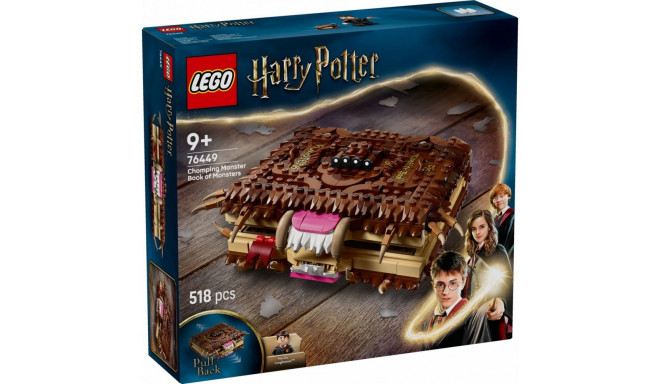 Klocki Harry Potter 76449 Potworna księga potworów z zębami