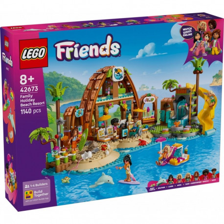 LEGO Friends pere rannapuhkus 42673