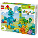 Klocki DUPLO 10451 3 w 1 Dinozaury na kółkach