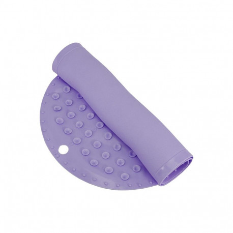 Anti-slip bath mat purple