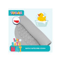 Anti-slip bath mat gray