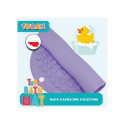 Anti-slip bath mat purple