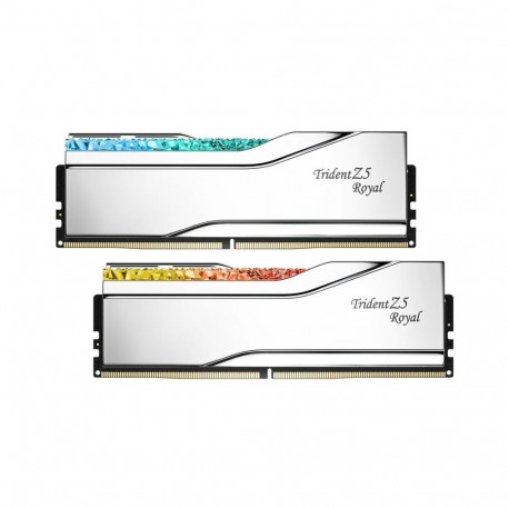 PC Memory - DDR5 32GB (2x16GB) Trident Z5 Royal RGB 6000MHz CL28 Silver