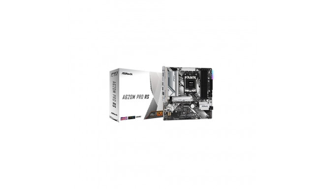ASRock emaplaat A620M PRO RS AM5 4DDR5 HDMI/DP M.2 mATX