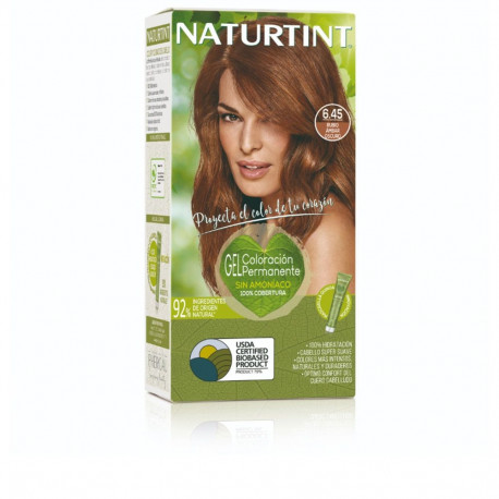 Naturtint ammoniaagivaba juuksevärv #6.45 170ml, tume merevaigublond